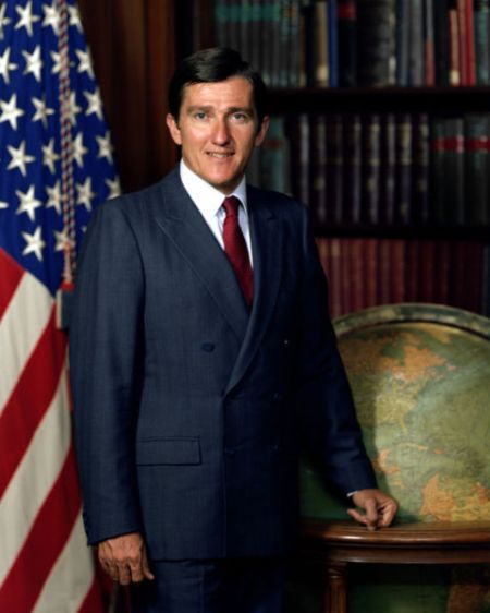 Portrait of John Lehman as Secretary of the Navy, 1982